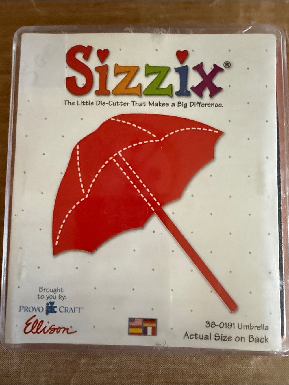 Sizzix Umbrella 2002 Die